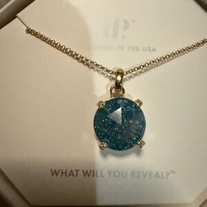 Lab created London blue sapphire ice crystal